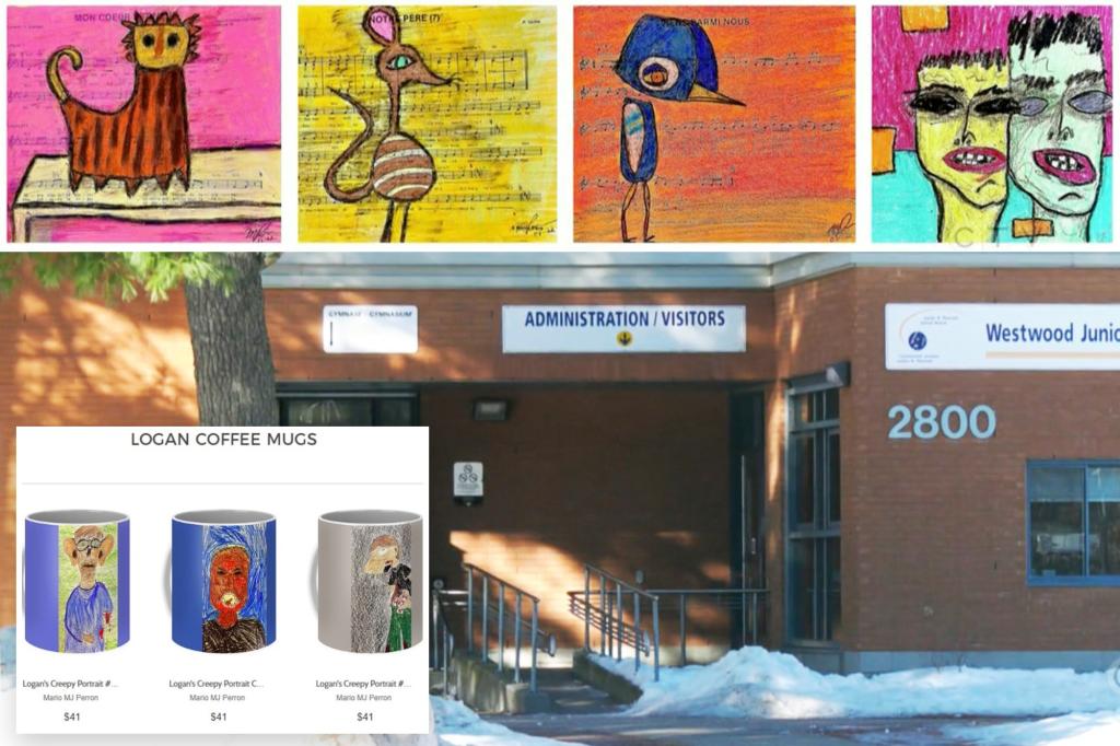 "Canadian Art Teacher Under Fire for Selling Students' Work Online"