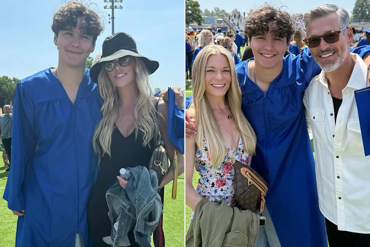Featured image for Brandi Glanville, Eddie Cibrian, and LeAnn Rimes Celebrate Son Jake's Graduation