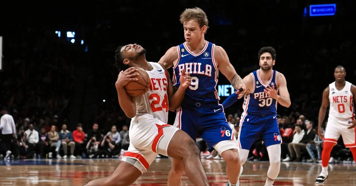 Nets suffer regular season finale loss to 76ers.