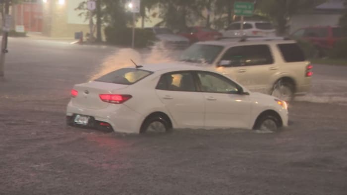 Fort Lauderdale Flood Emergency: School Closures, Stranded Woman, and Stuck Vehicles.