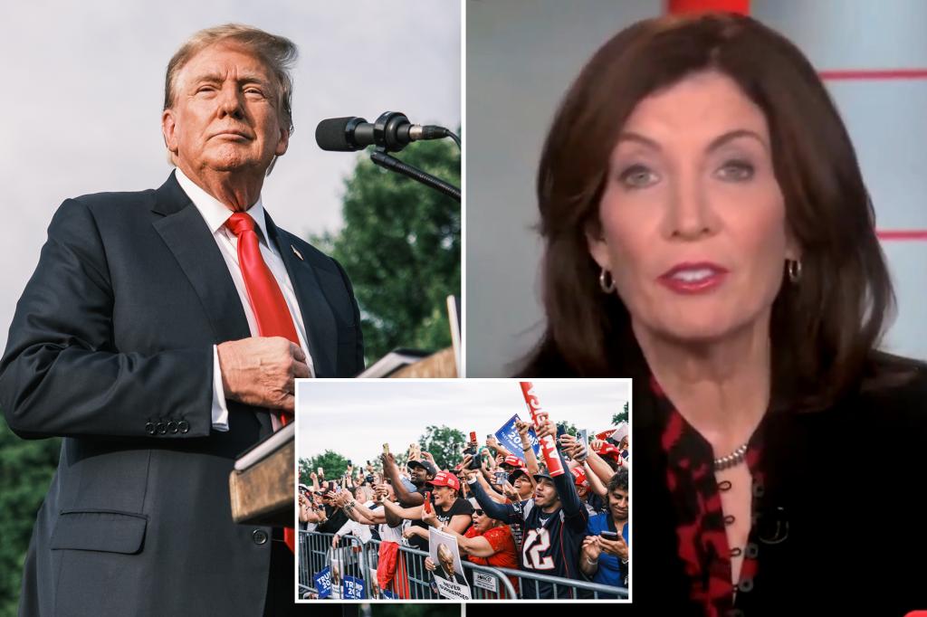 Trump Rallies in Deep Blue NYC, Draws Criticism and Controversy