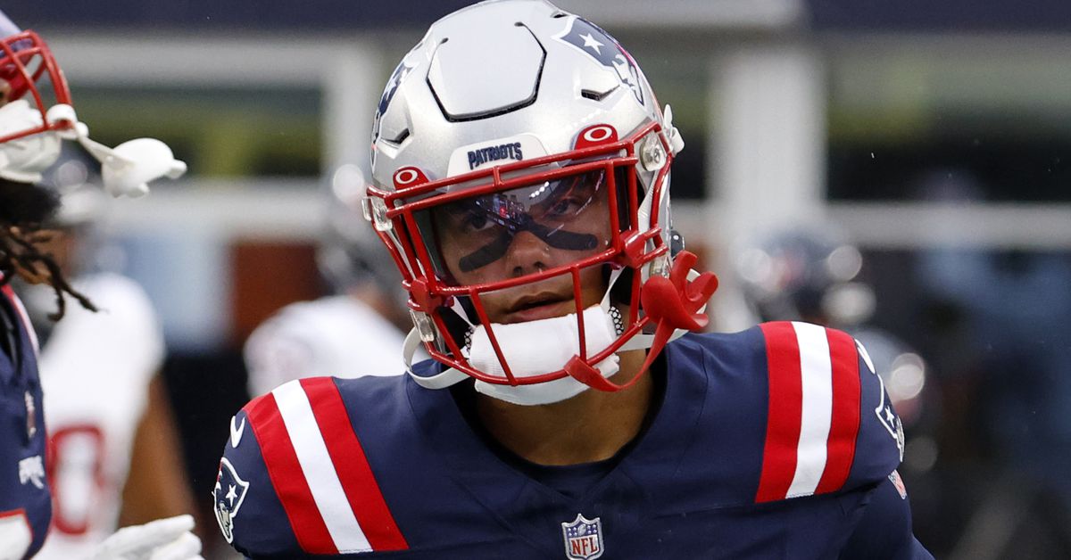 Featured image for "Christian Gonzalez Impresses with Stellar Performance in Patriots Debut"