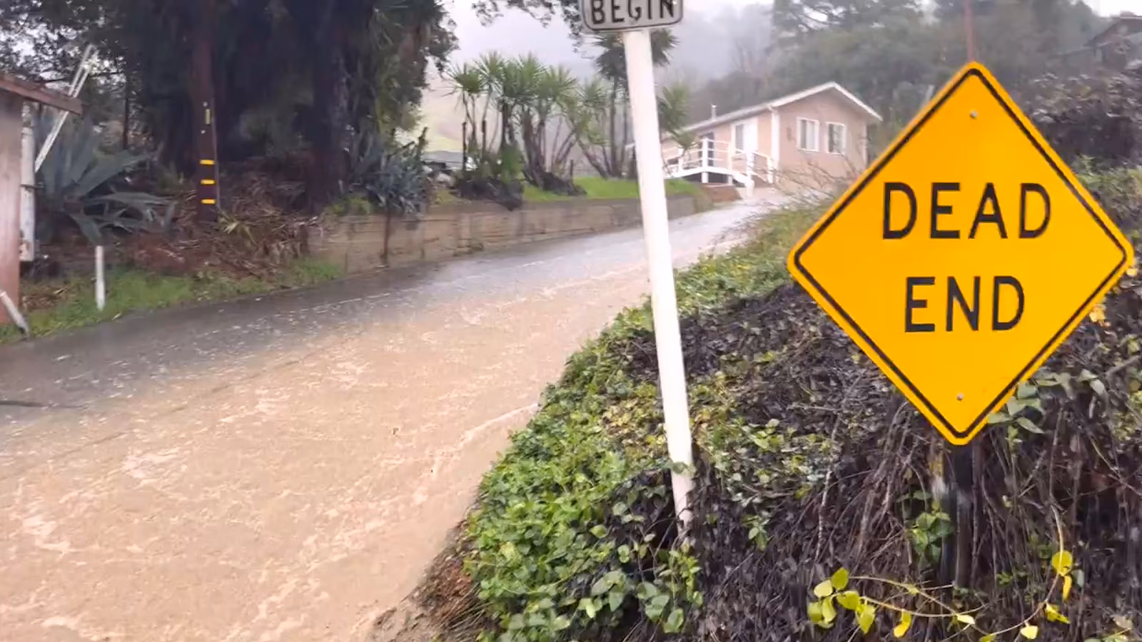"Santa Barbara Airport Closed and Roads Impacted as California Storm Drenches Region"
