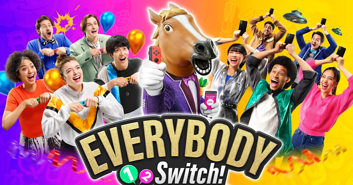 Featured image for Nintendo announces sequel to '1-2 Switch' party game.
