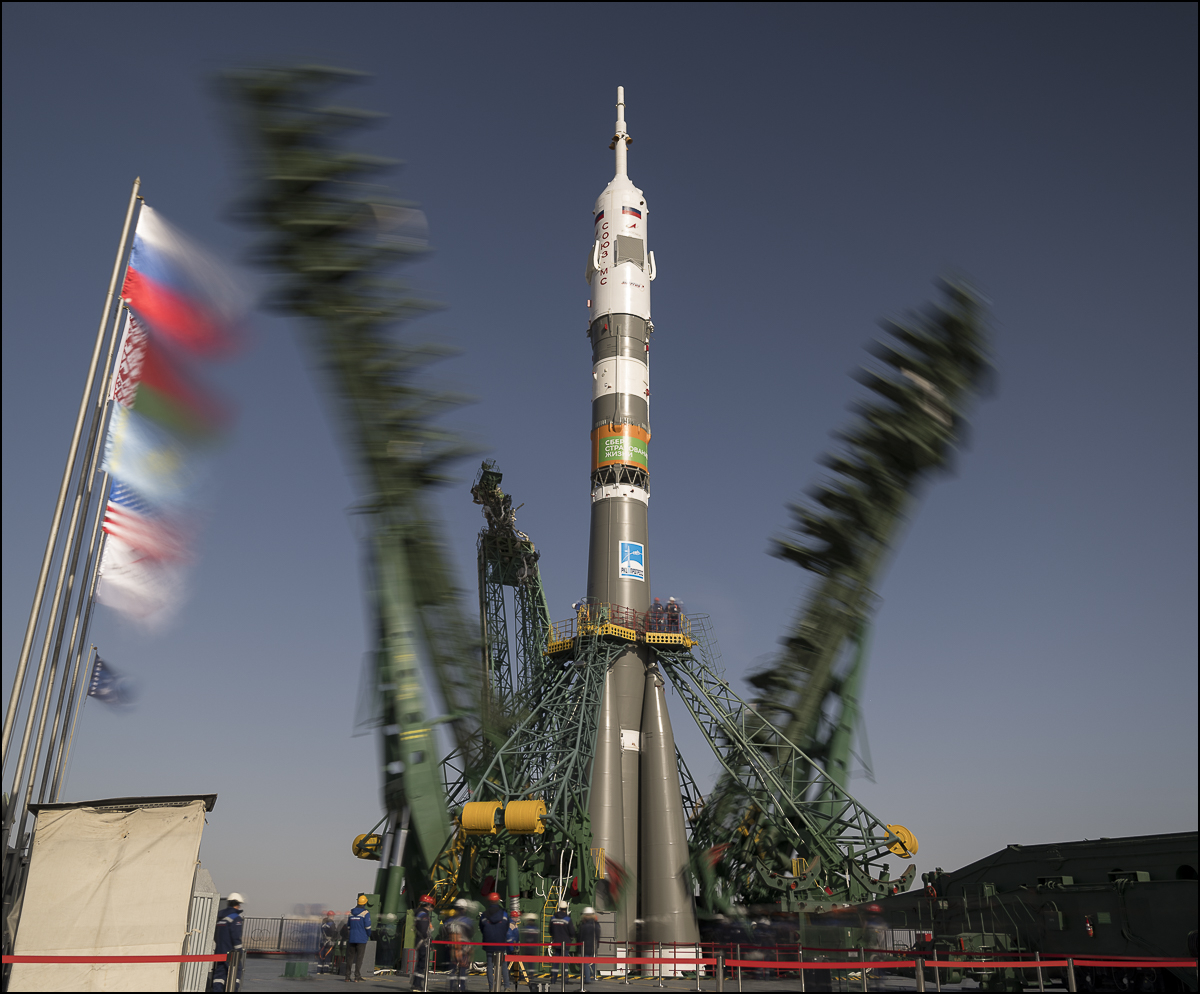 "Soyuz MS-25 Launches International Crew to ISS"