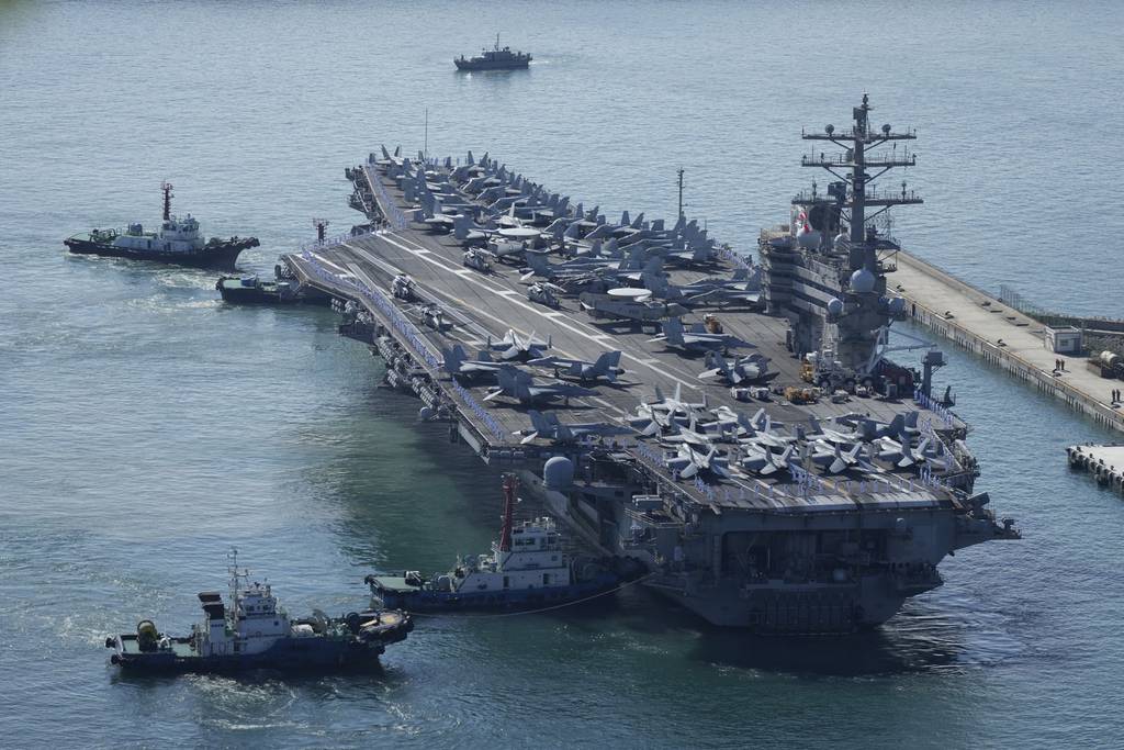 USS Ronald Reagan Makes Rare Port Call in Vietnam