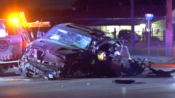 Rescue Operation: Driver Safely Extracted from South Side Crash