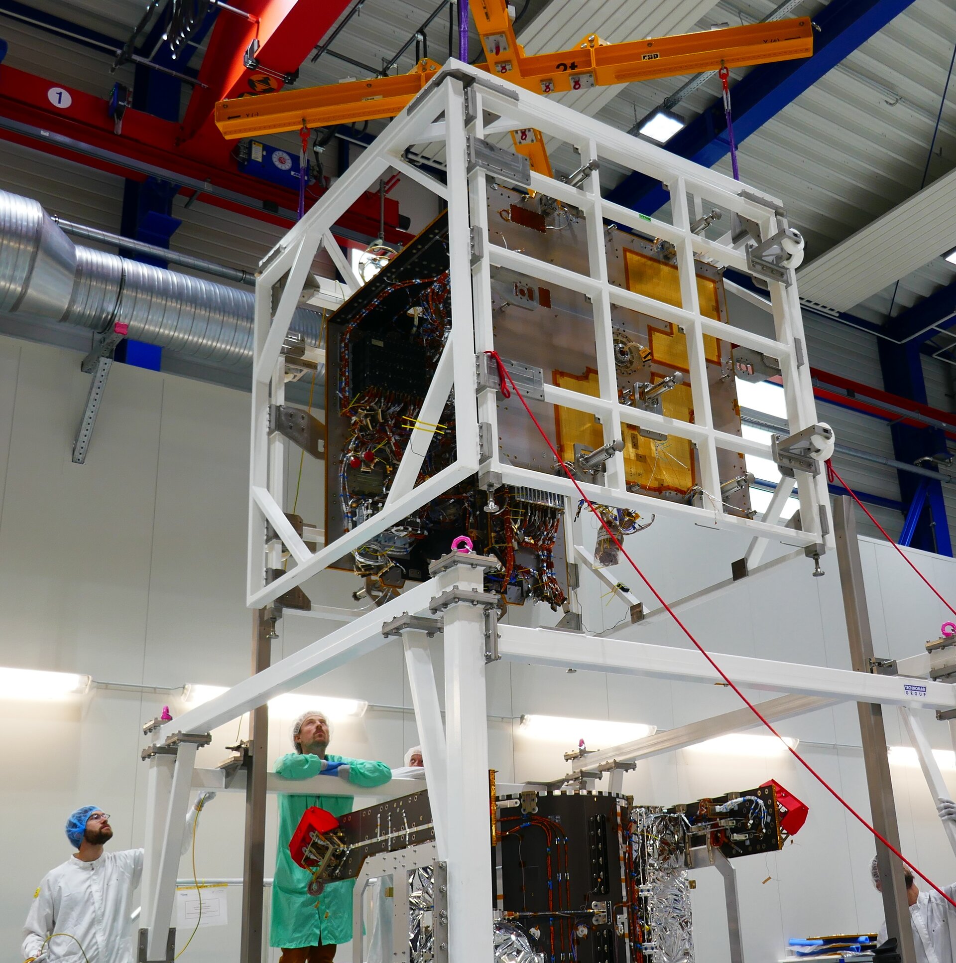 Featured image for ESA Successfully Assembles Hera Asteroid Spacecraft for Groundbreaking Mission