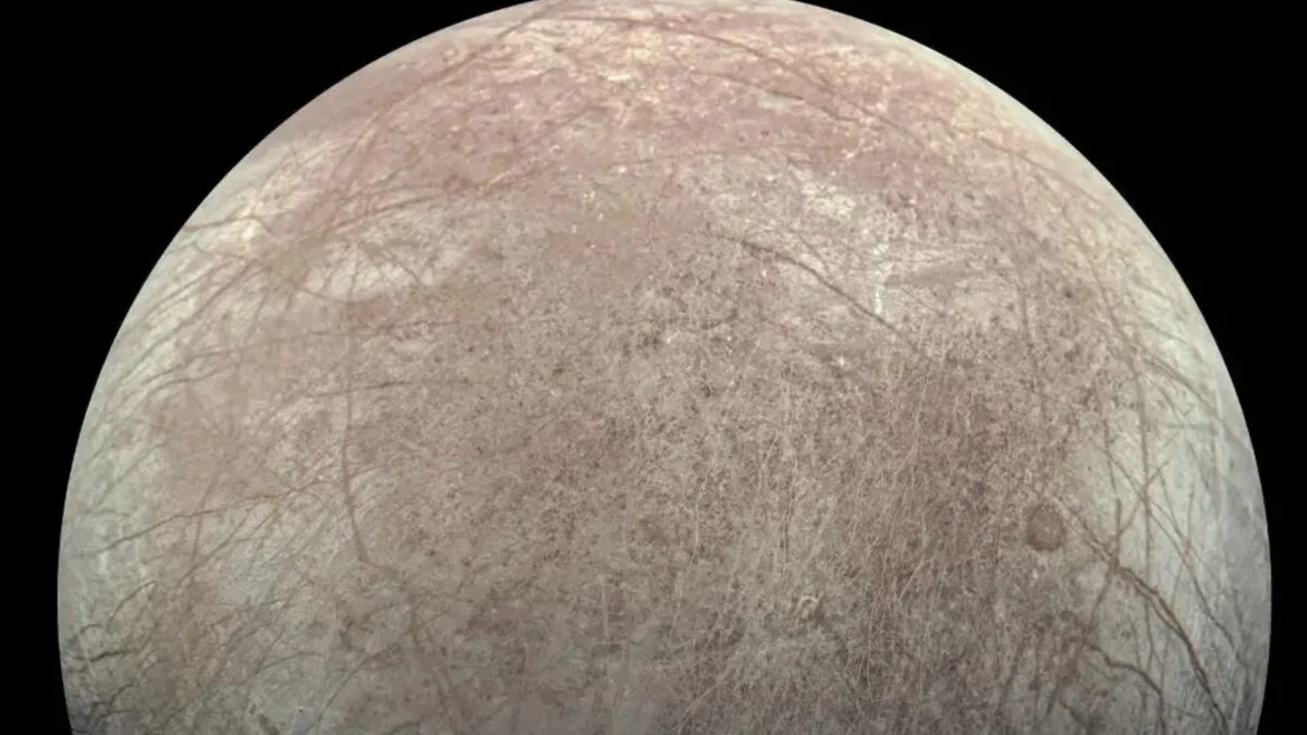 Europa’s Ice Shell Is Much Thicker Than We Thought, New Juno Data Show