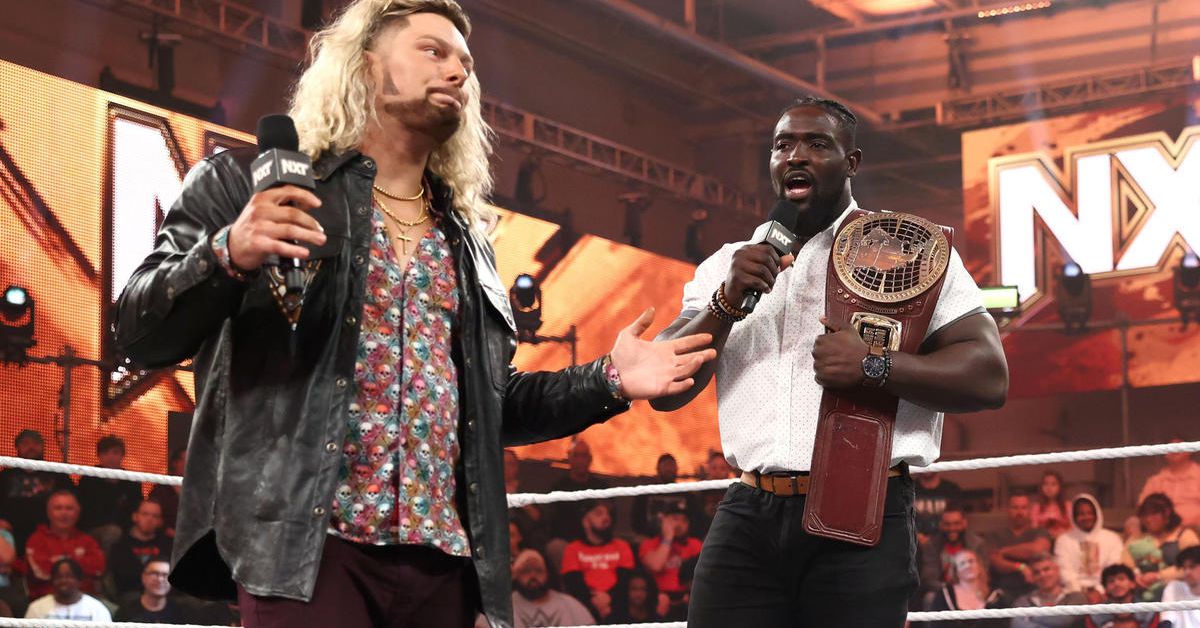 Featured image for "Surprise Returns and Title Challenges: WWE NXT's Latest Explosive Developments"