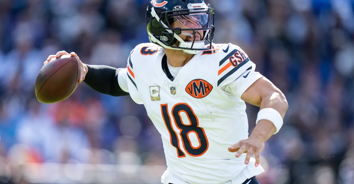 Featured image for Caleb Williams' Progress and Potential as a Bears QB