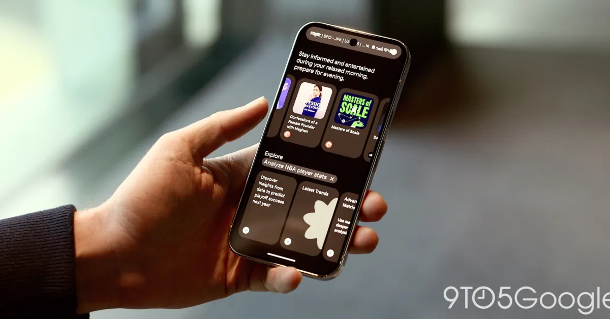 Featured image for Google Temporarily Removes 'Daily Hub' Preview on Pixel 10 for Improvements