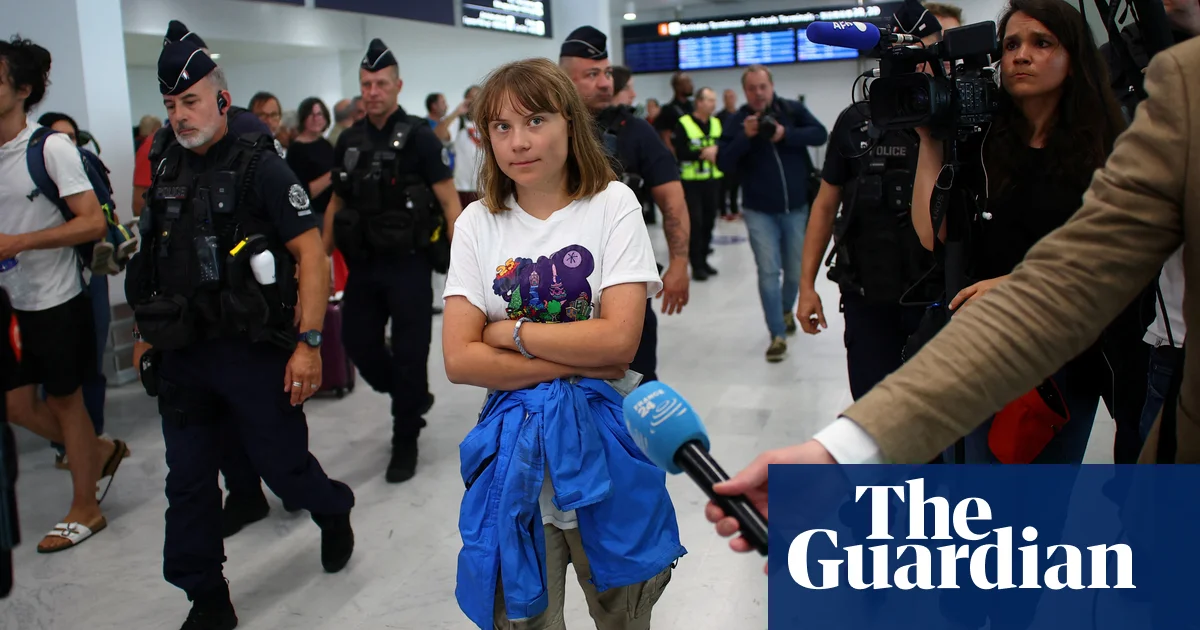 Featured image for Greta Thunberg Deported by Israel After Gaza-Bound Activist Boat Interception