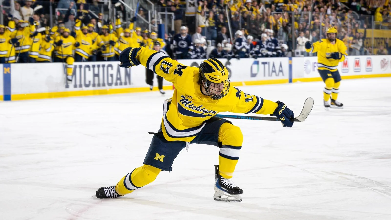 Wolverines ride perfect PK to beat Penn State, reach Big Ten final