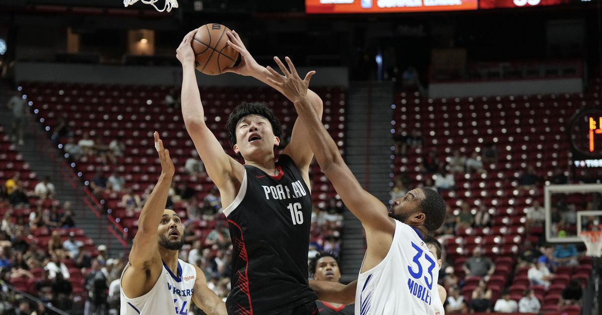 Featured image for Yang Hansen Shines in Trail Blazers' Summer League Win