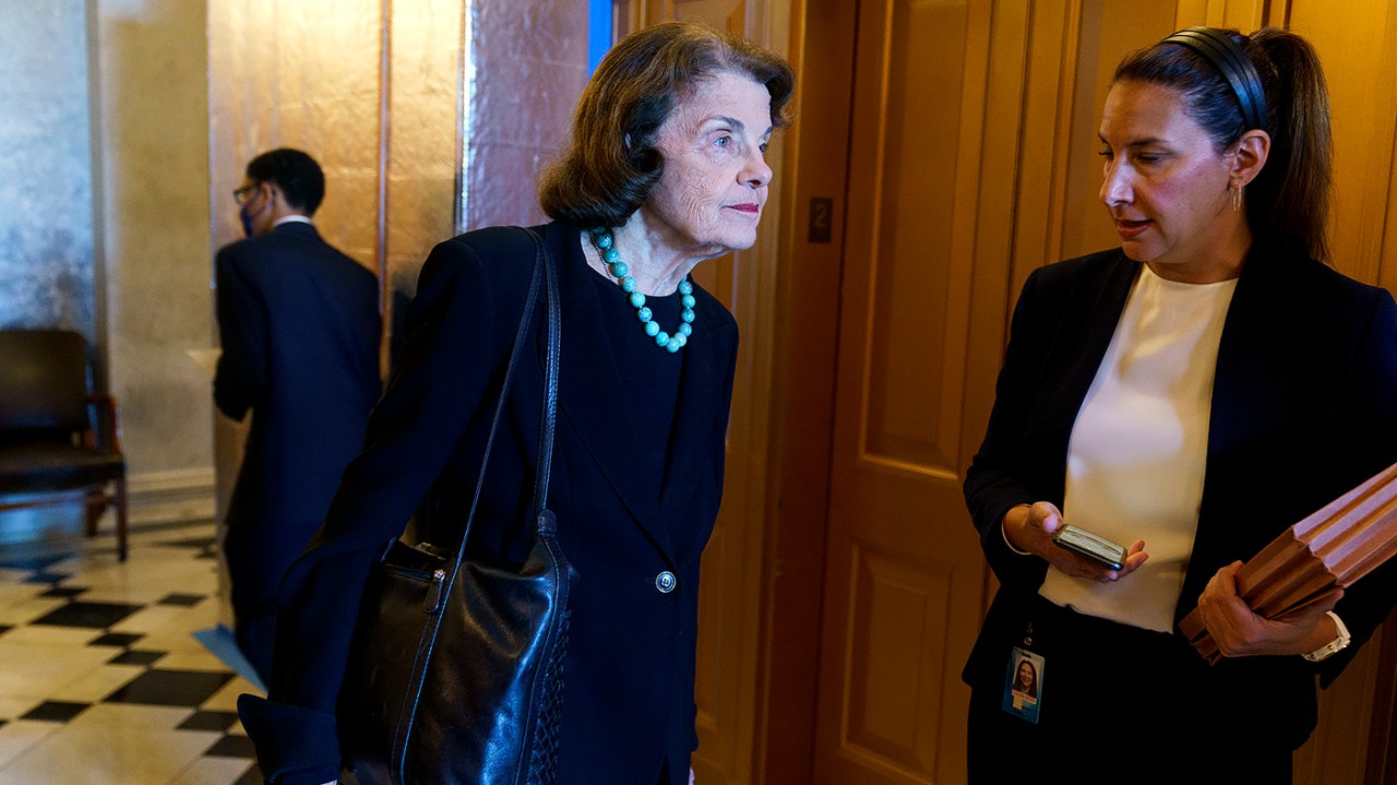 Senate panel advances Biden's judicial nominees despite Feinstein's absence and GOP support.