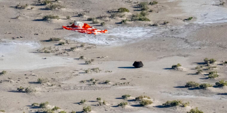 Featured image for NASA's Parachute Wiring Error Causes High Drama in Asteroid Sample Return Mission