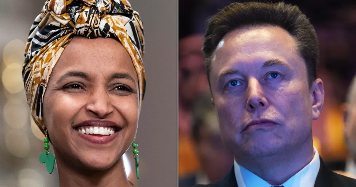 Omar Shoots Down Musk’s 'Laughable' Immigration Claim On X