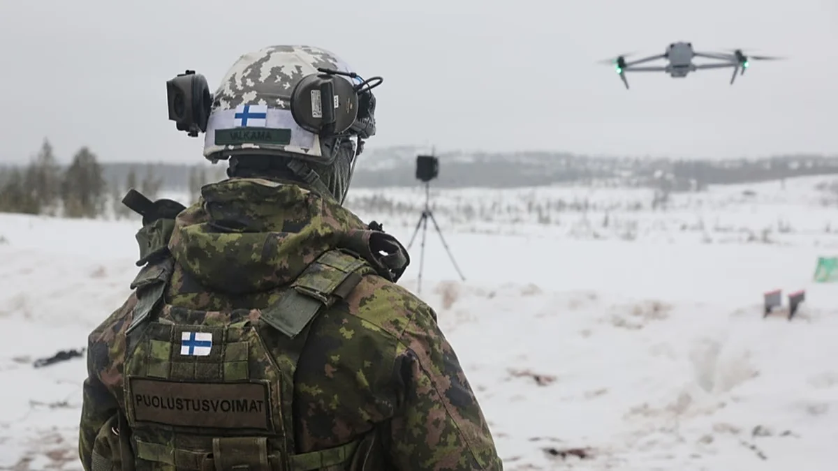 Finland probes suspected drone incursion after two drones crash near Kouvola