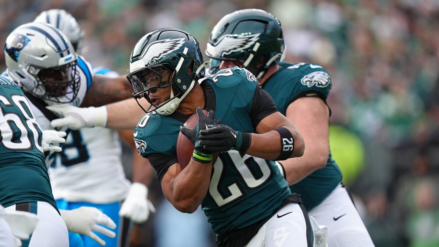 Featured image for Saquon Barkley Breaks Eagles Rushing Record in Win Over Panthers