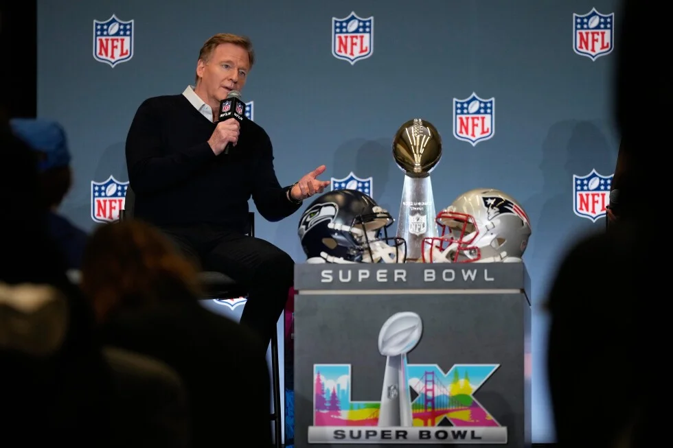 Goodell pushes unity as Super Bowl Opening Night kicks off amid league news