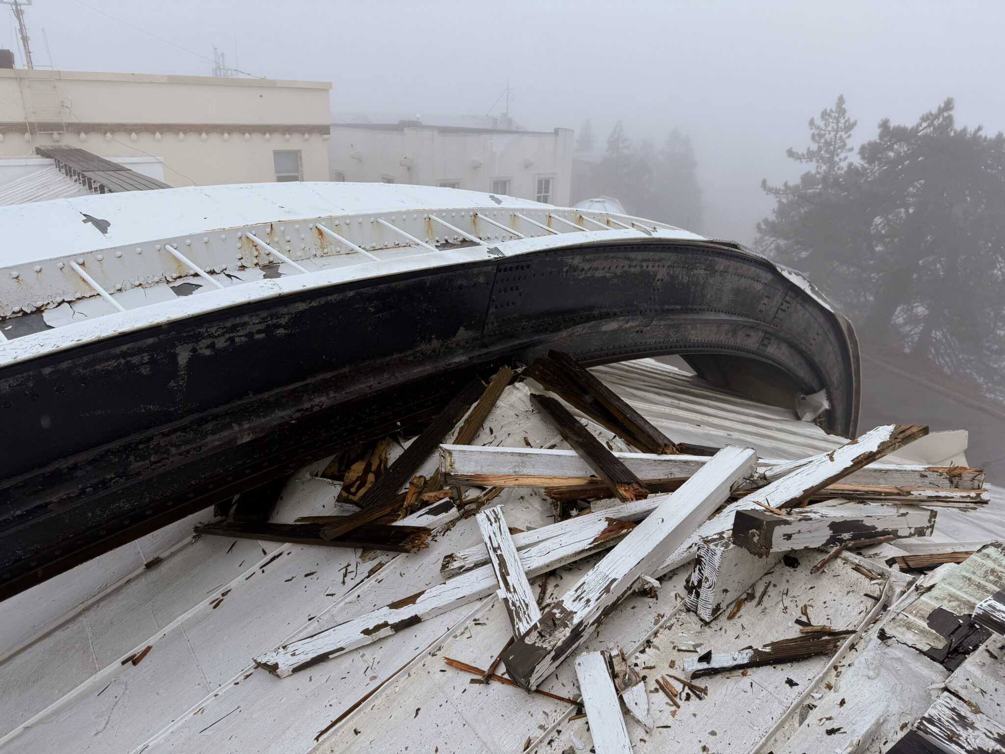 Featured image for High Winds Cause Significant Damage to UC Lick Observatory on Christmas