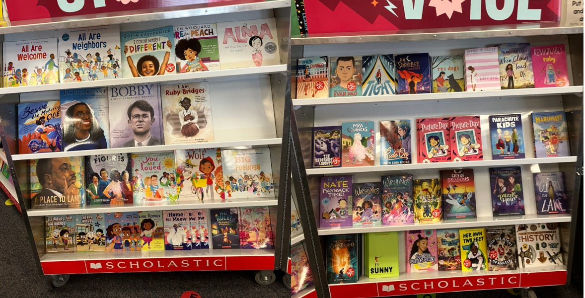 Featured image for Scholastic Book Fairs Under Fire for Excluding Diverse and LGBTQ+ Titles