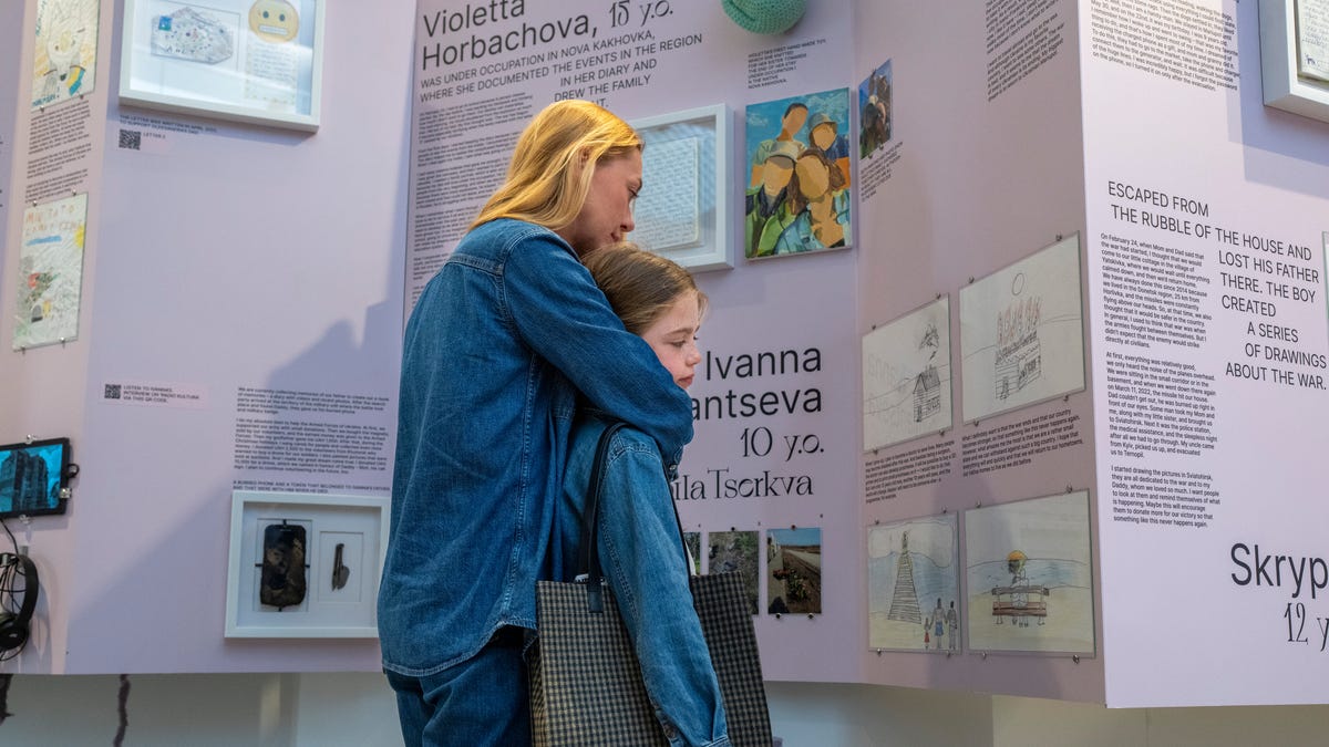 "Ukraine's Diaries: A Haunting Exhibition in Anne Frank's Hiding Place City"