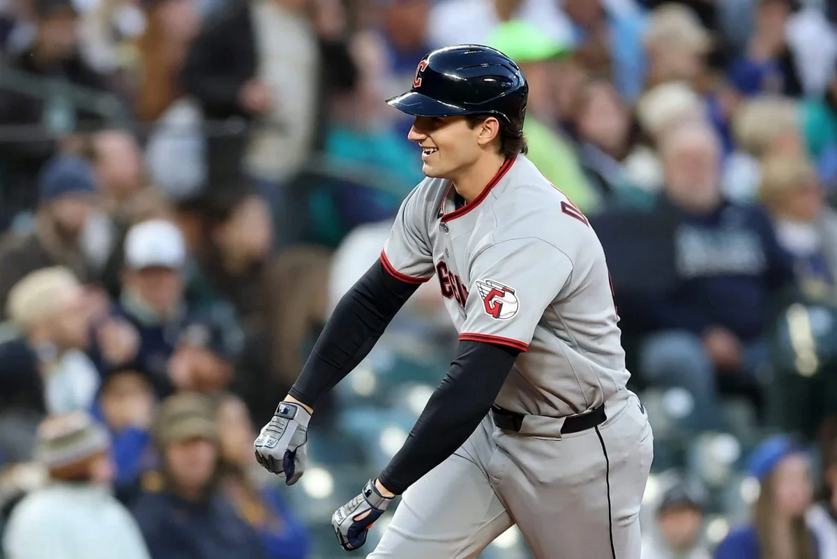 Guardians debutant DeLauter belts two homers in historic first game