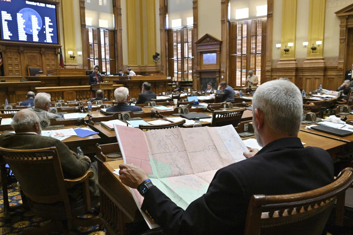 "Georgia Republicans' Proposal: Majority-Black Districts Aim to Minimize Losses"