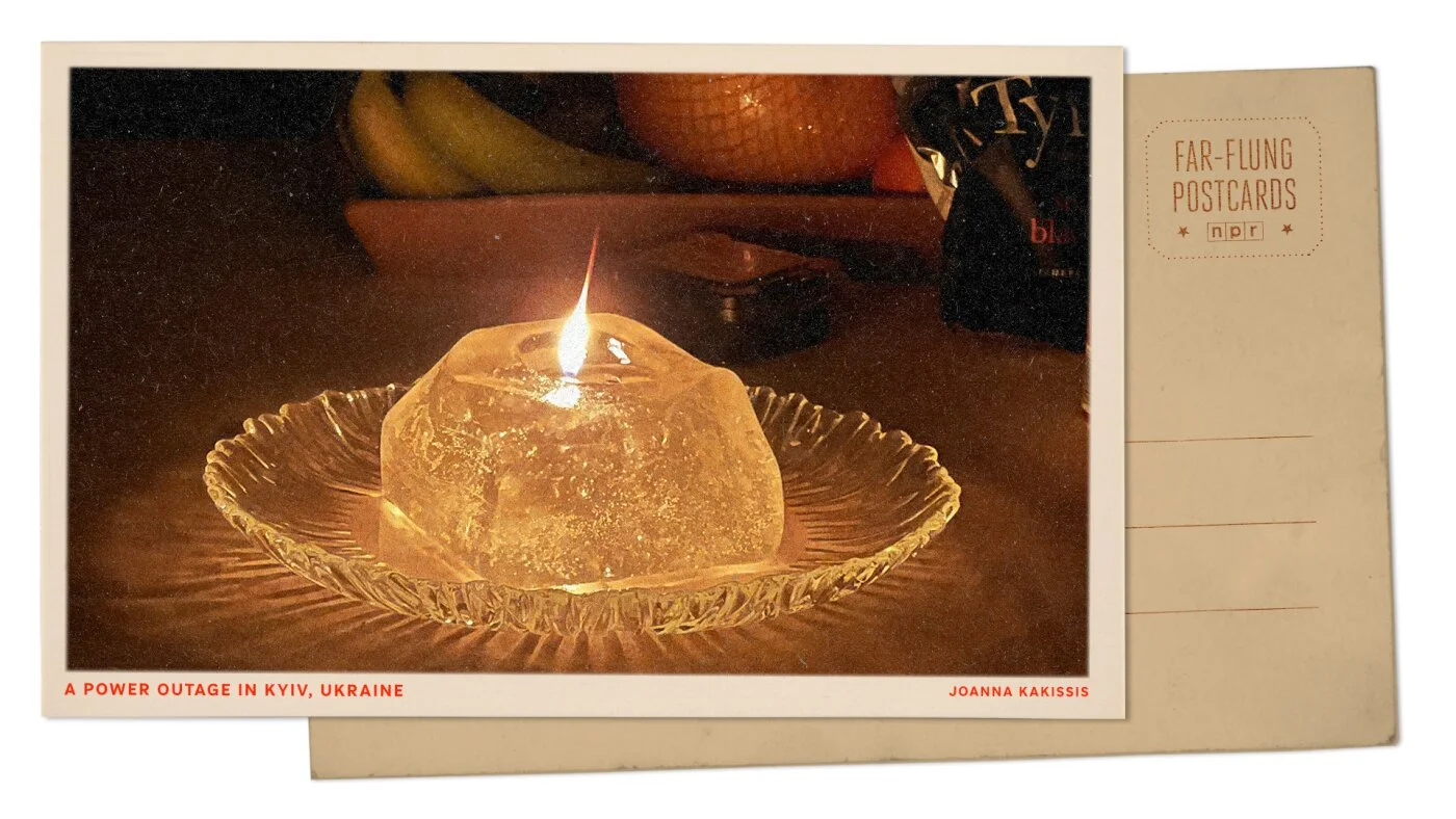 Kyiv Candlelight in the Face of a Brutal Winter Blackout