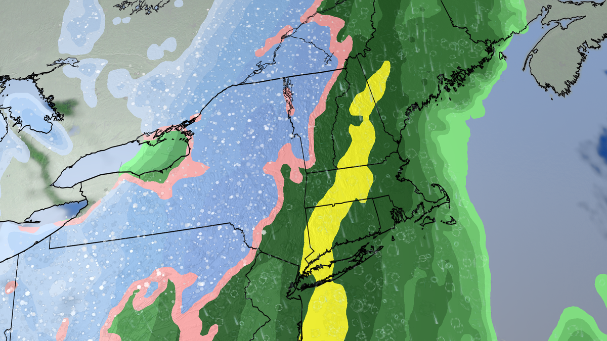 Impending Wet Weather: Rain and Snow Expected in Vermont and New York