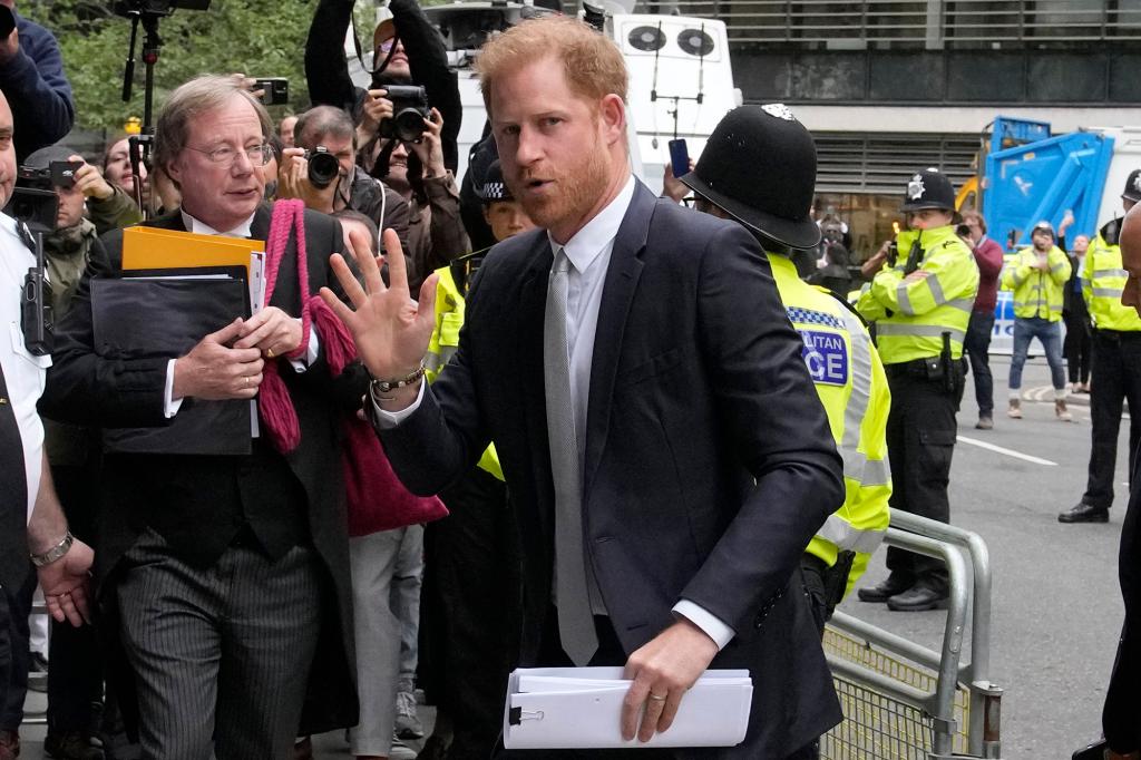 Featured image for Prince Harry testifies in UK tabloid lawsuit, denies speaking to Palace about Chelsy Davy relationship.