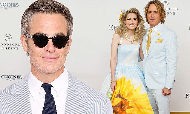 Featured image for Dannielynn Birkhead and Chris Pine make a stylish appearance at Kentucky Derby.