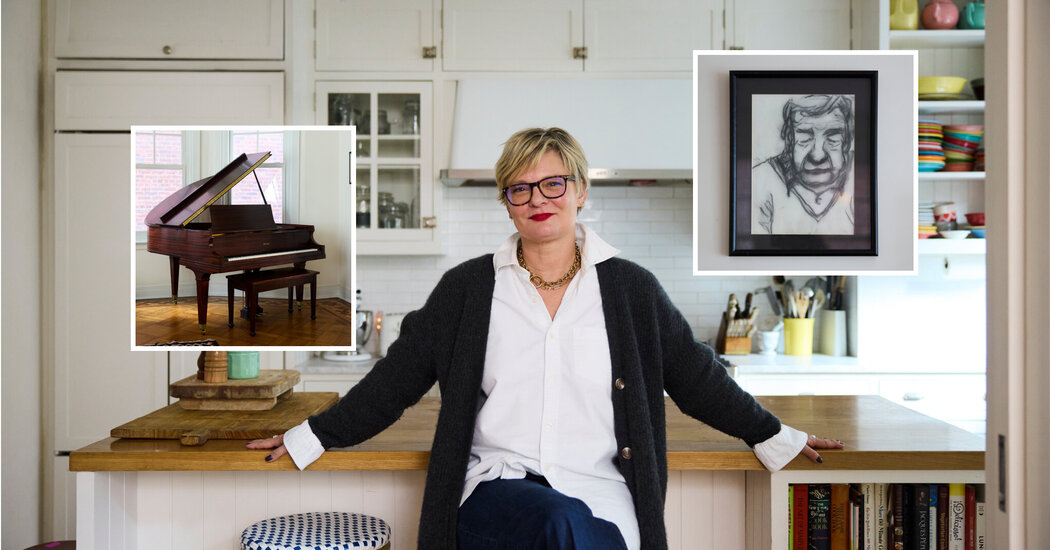 Featured image for Inside Martha Plimpton’s Elegant Brooklyn Victorian