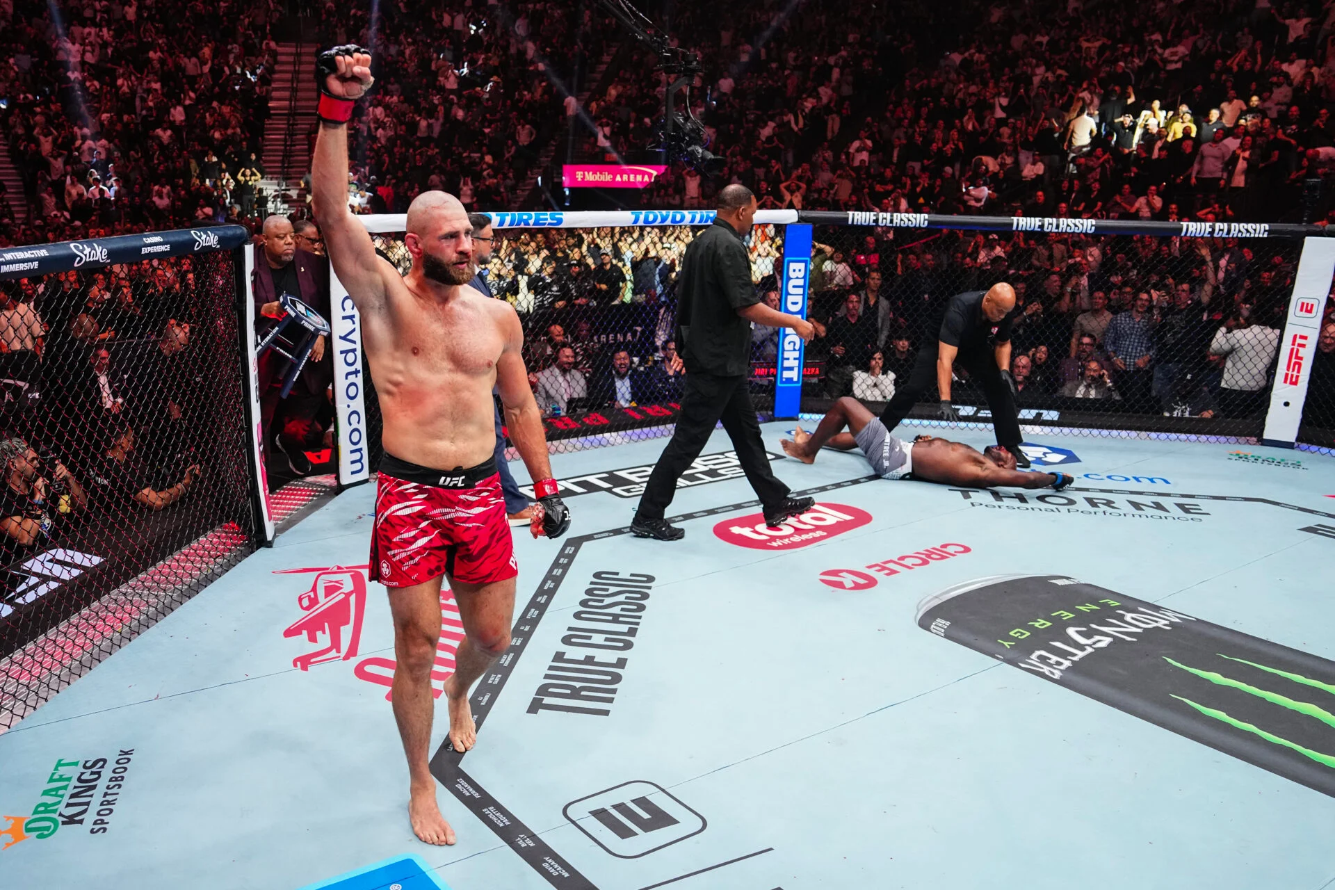 Featured image for Prochazka Knocks Out Rountree in UFC 320 Faceplant Finish