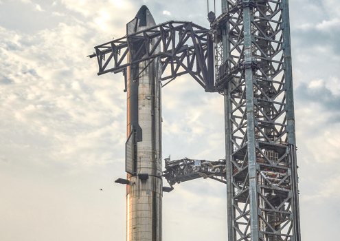 Starship's Orbital Test Flight Targeted for Second Half of April Confirmed by SpaceX.