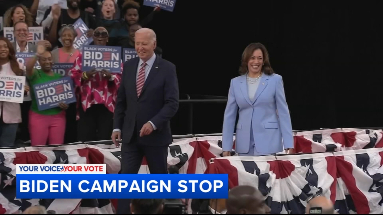 Biden Rallies Black Voters in Philadelphia Amid 2024 Campaign Push