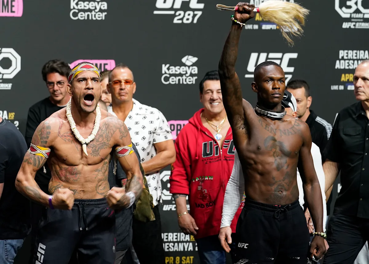 "UFC 287: Pereira and Adesanya rematch in highly anticipated fight"
