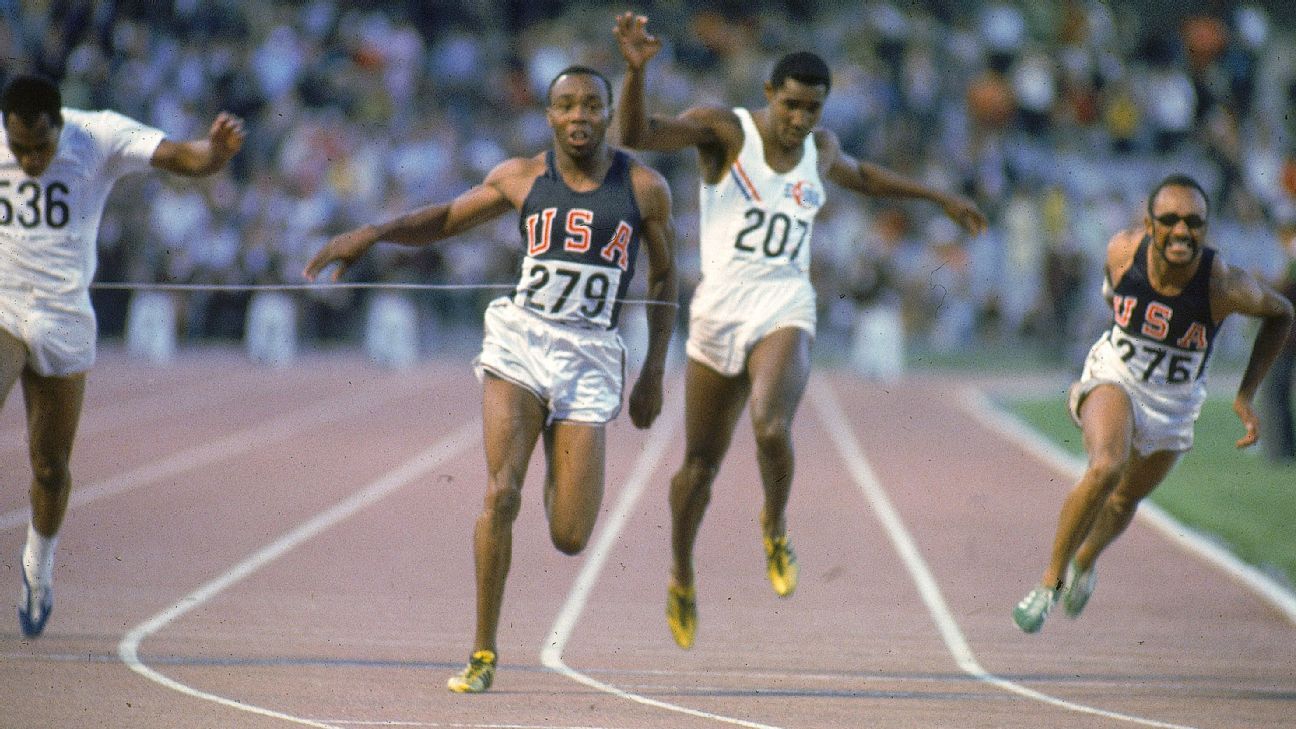 First man to run sub-10 second 100M, Jim Hines, dies at 76.