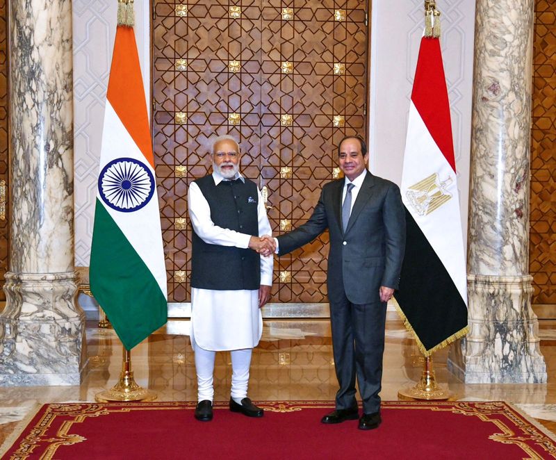 "India and Egypt Strengthen Ties with Modi's First Visit to Cairo"