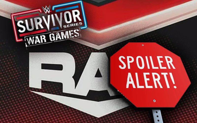 "Exciting WWE RAW Spoiler Lineup Revealed for Survivor Series Go-Home Episode"