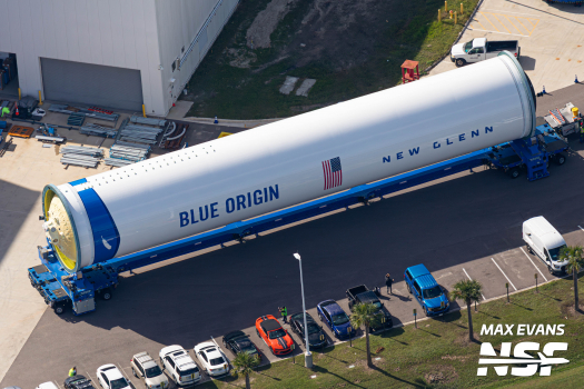 "Blue Origin's New Glenn Rocket Prepares for Debut Flight, Achieving Milestones"