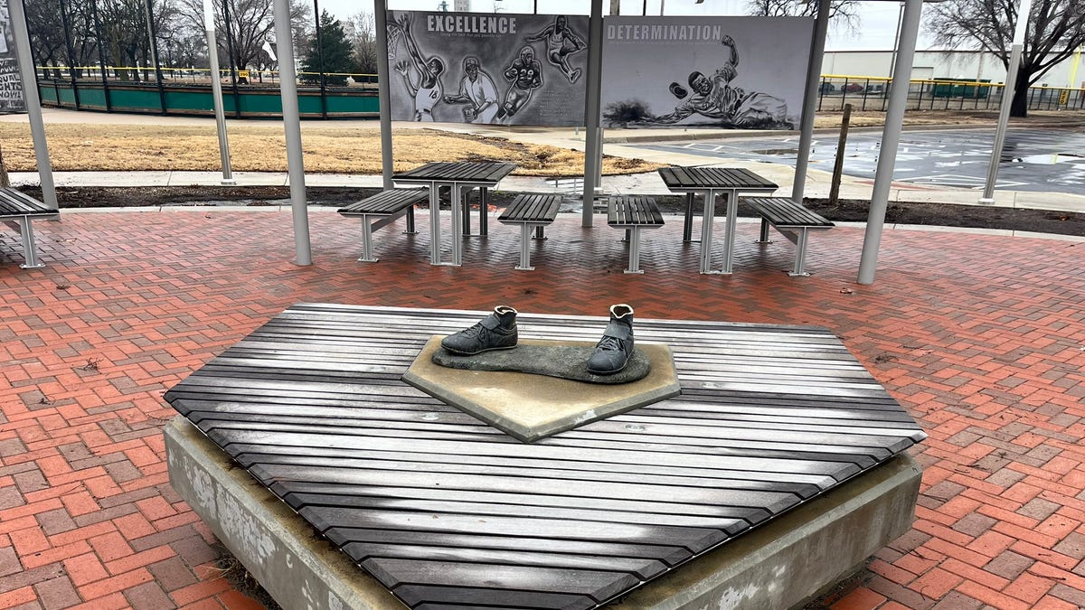 "Jackie Robinson Statue Stolen from Wichita Youth Baseball Field"