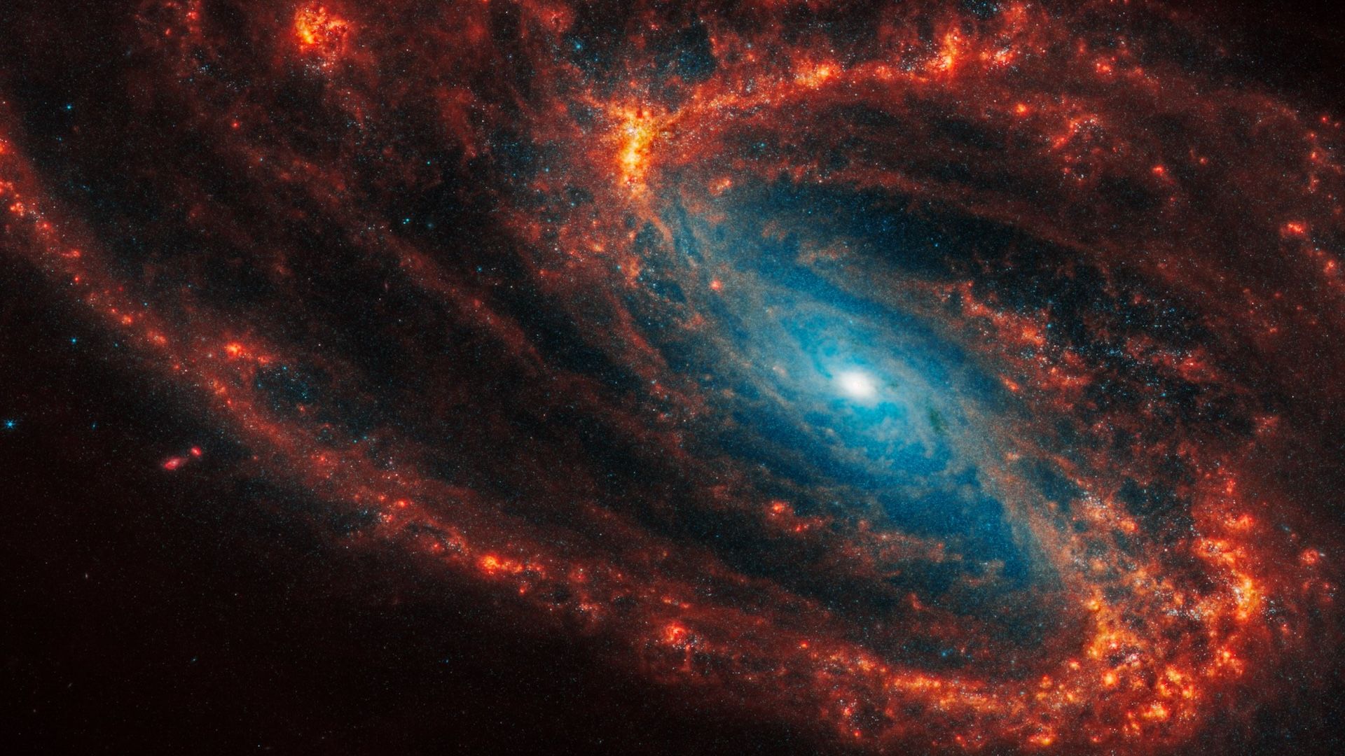 James Webb Telescope Reveals Black Hole's Devastating Passage Through Galaxy