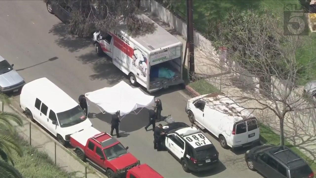 Featured image for "Unidentified Body Discovered in Stolen U-Haul Truck in Los Angeles"