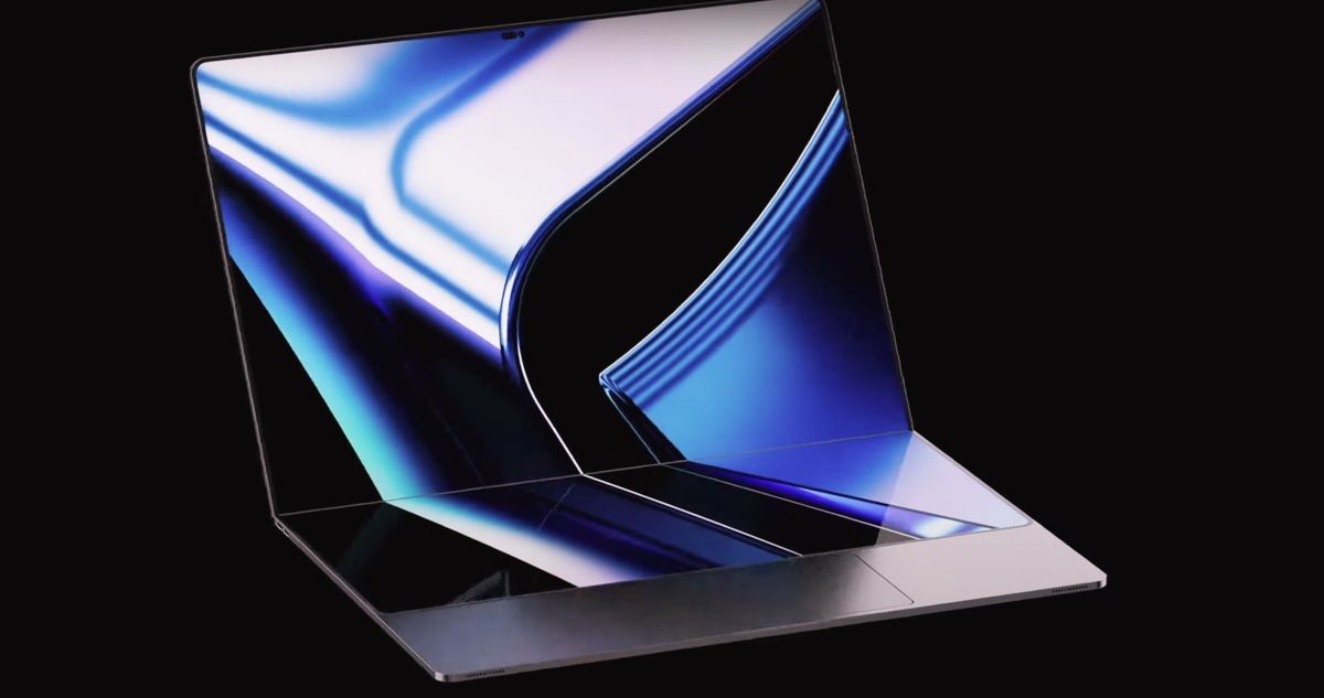 Featured image for "Apple and Samsung Collaborate on 20-inch Foldable MacBook"