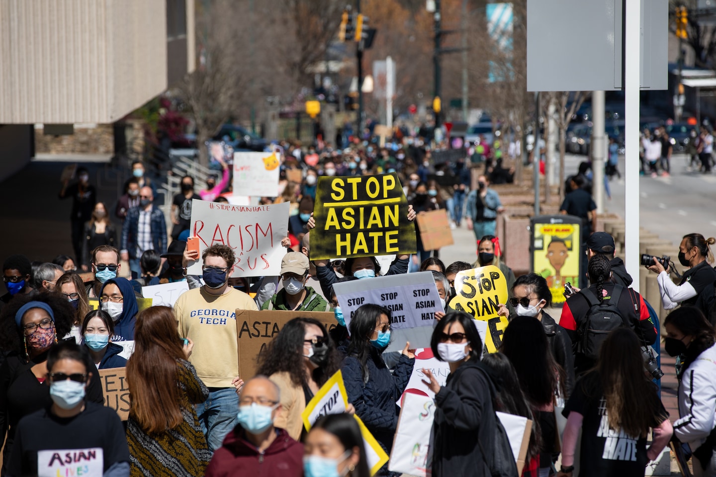 Oscars excitement dampened by anti-Asian hate for Asian Americans.