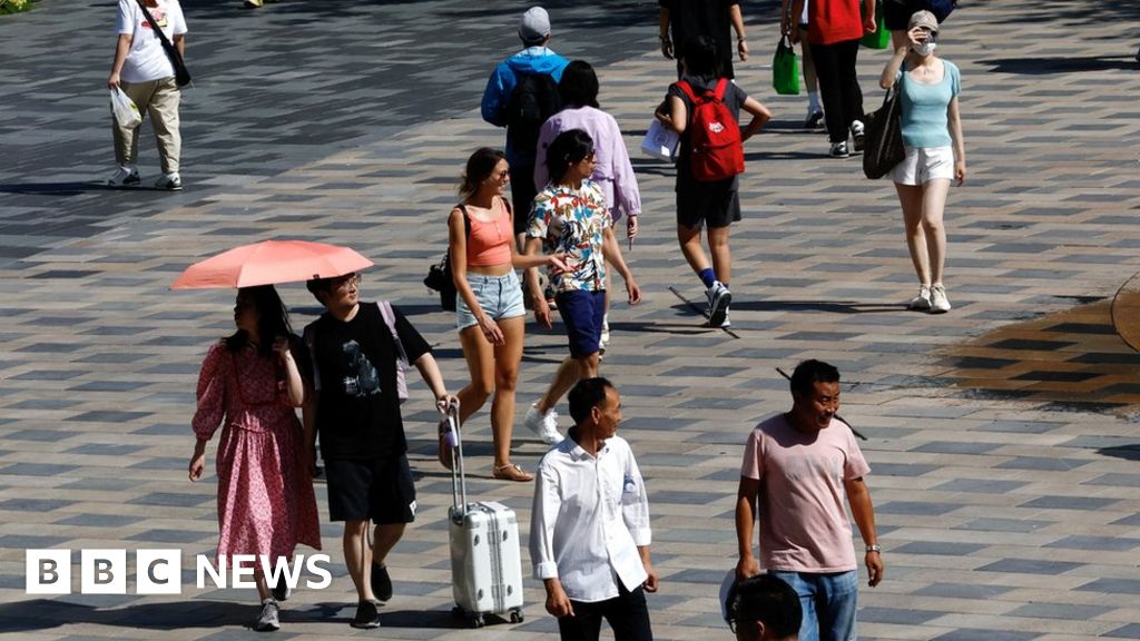 Beijing experiences hottest June day in 60 years with temperature surpassing 40C.