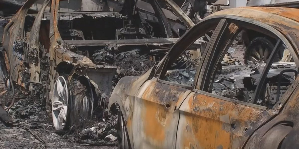 Featured image for Phoenix Airport Parking Lot Destroyed in Propane Fire, Leaving Dozens Stranded